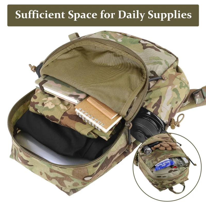 Bolsa impermeable ligera EDC para exteriores de viaje compacta - imagen 5