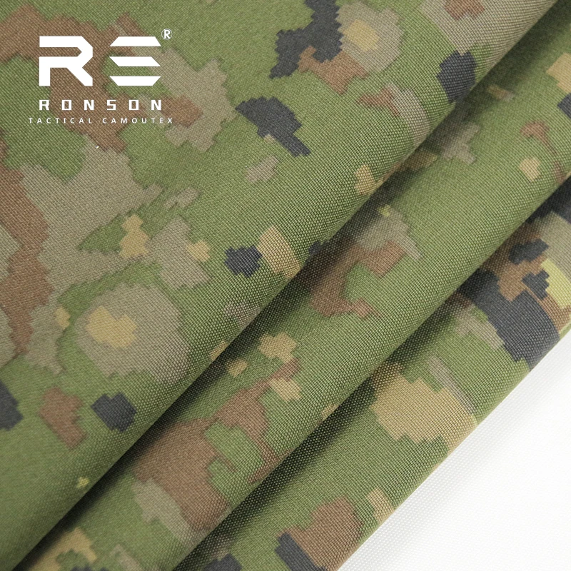 Tela camuflaje táctico nailon Oxford 500D para bolso y chaleco