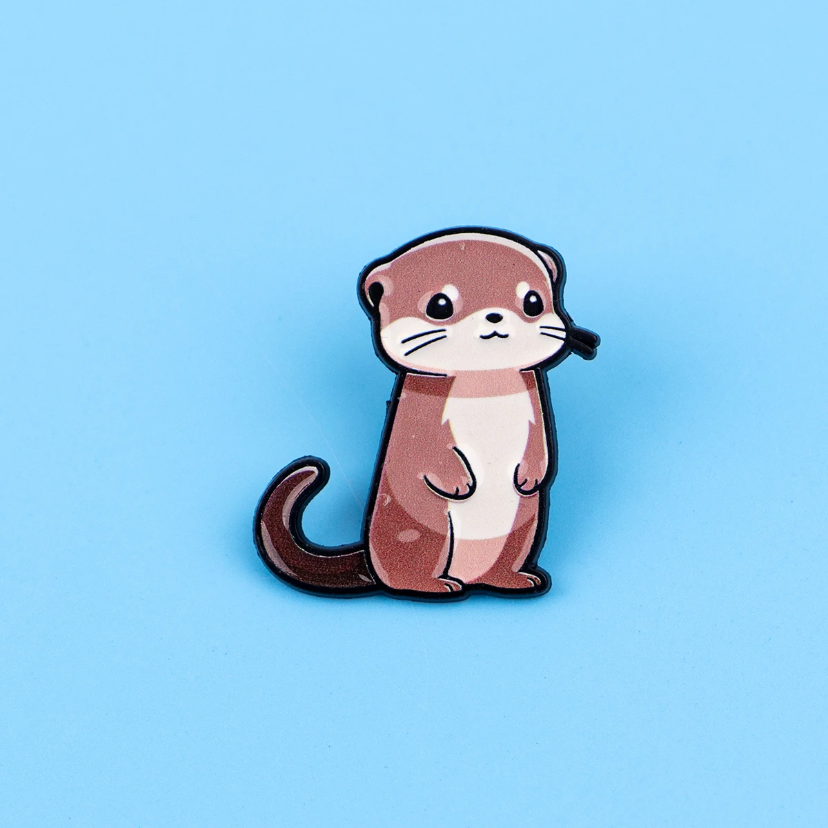 Comparativa de los cinco diseños: cada nutria muestra una pose y color únicos