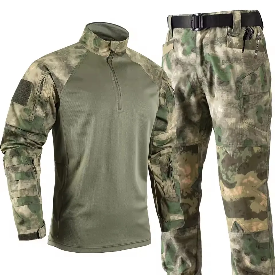 Uniforme táctico camuflaje ripstop para caza y airsoft - imagen 2