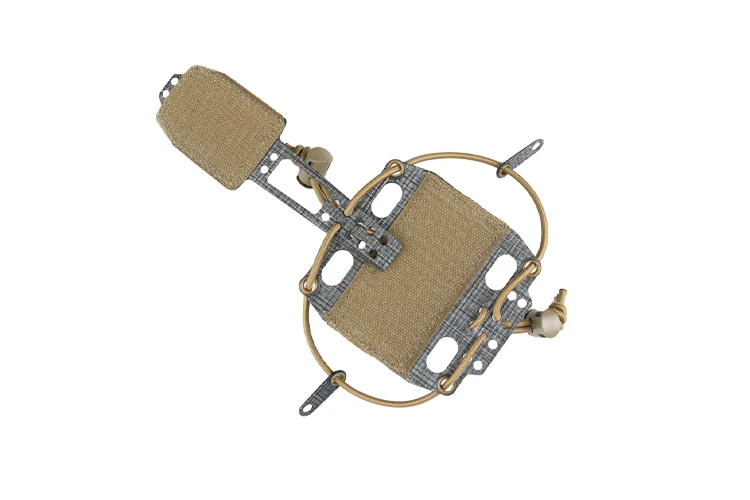 Bolsa portabaterías para casco táctico
