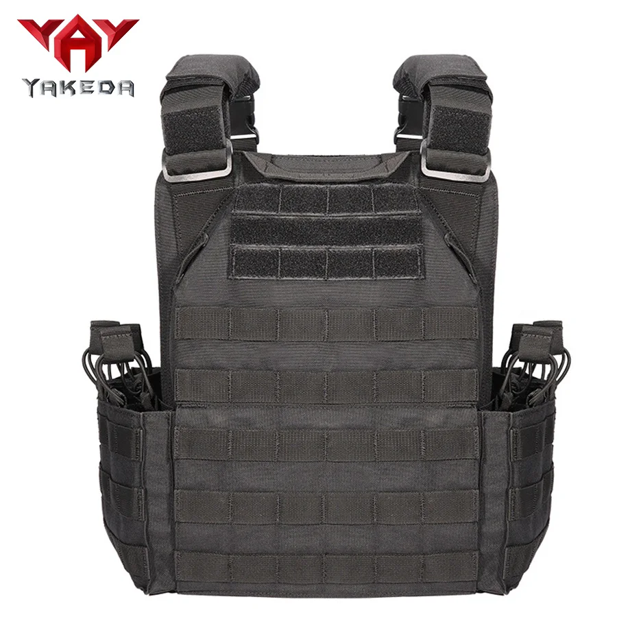 YAKEDA chaleco táctico de combate con desmontaje rápido CS camuflaje - imagen 2