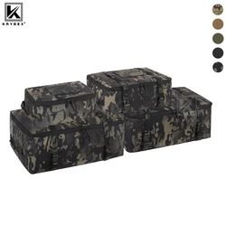 KRYDEX Bolsa táctica de viaje nailon 70D impermeable cremallera YKK