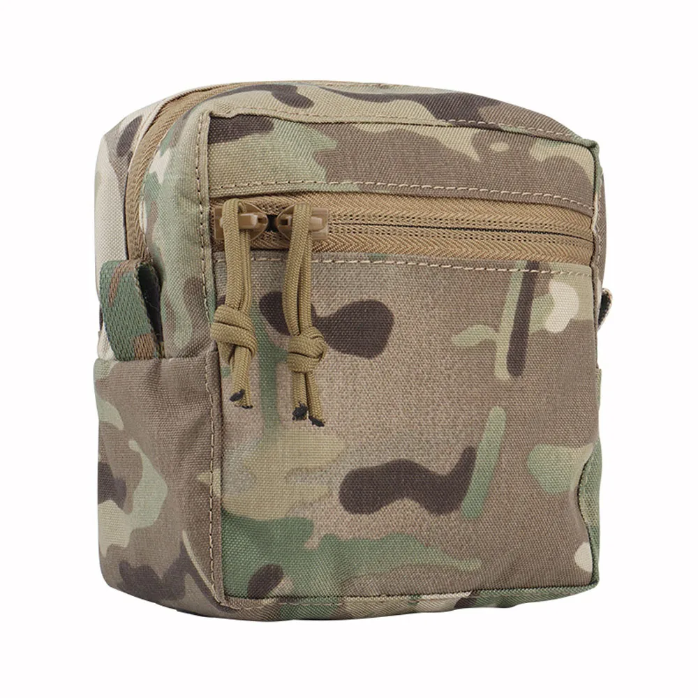 Bolsa táctica MOLLE pequena para cintura – Almacenamiento con cremallera - imagen 2