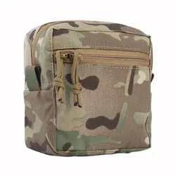 Bolsa táctica MOLLE pequena para cintura – Almacenamiento con cremallera