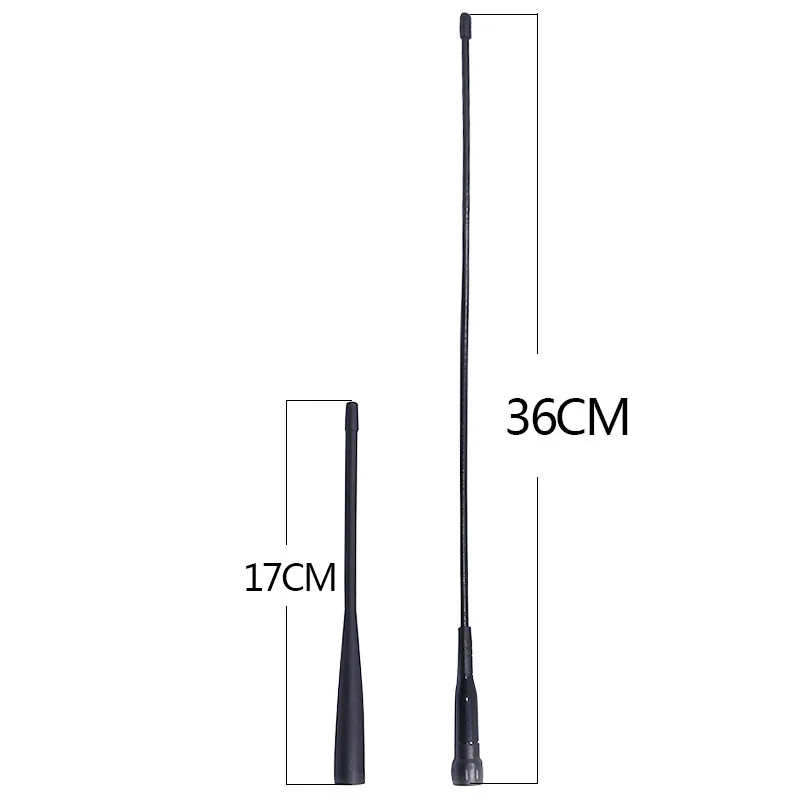 Antena TYT doble banda en detalle