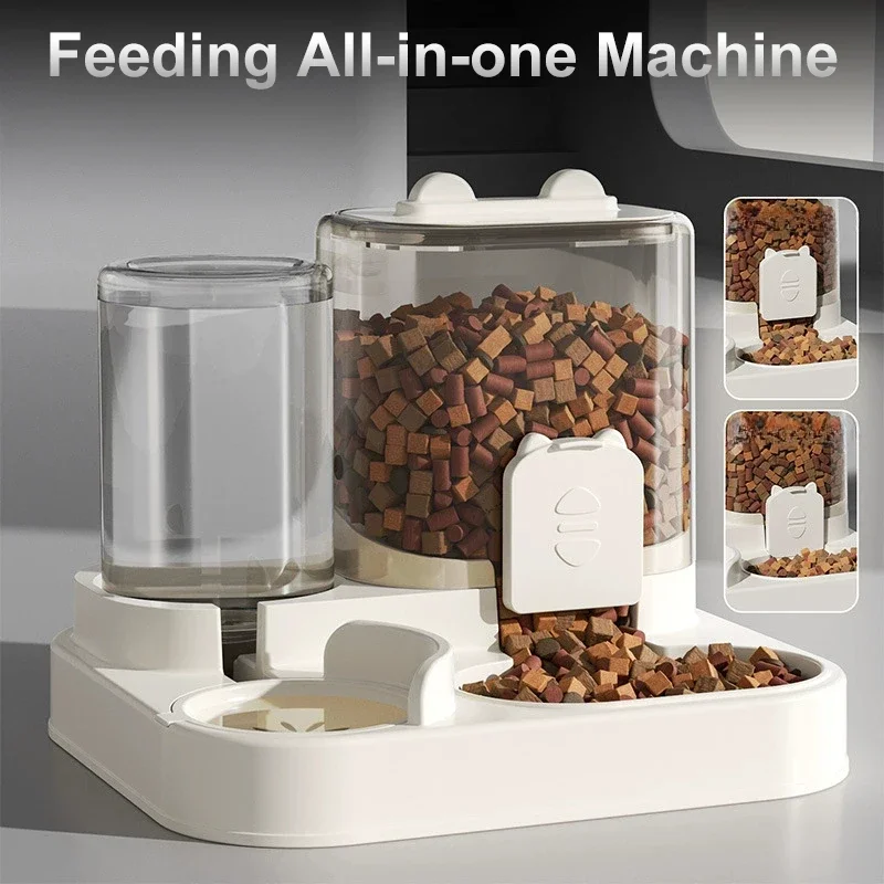 Dispensador automático de pienso y agua para perros o gatos - imagen 4
