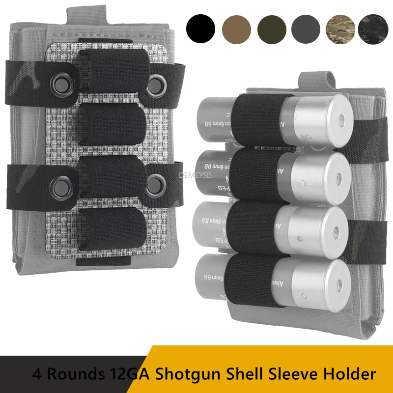 Porta cartuchos táctico para escopeta, funda fija expandible - imagen 2
