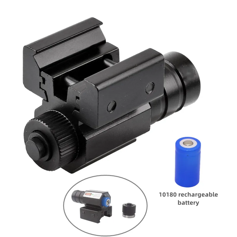 Mira láser táctica multicolor ajustable en riel Picatinny airsoft - imagen 5