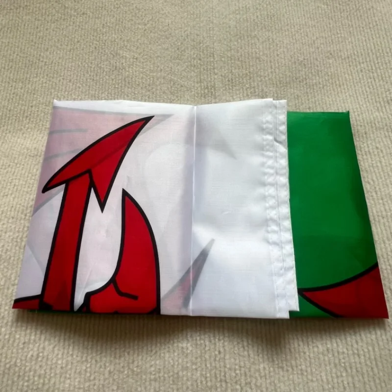 Bandera en escenario