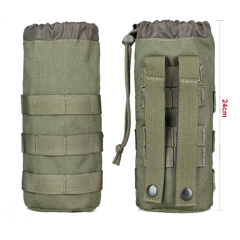 Bolsa táctica MOLLE para botella de agua, funda porta bebida - imagen 5