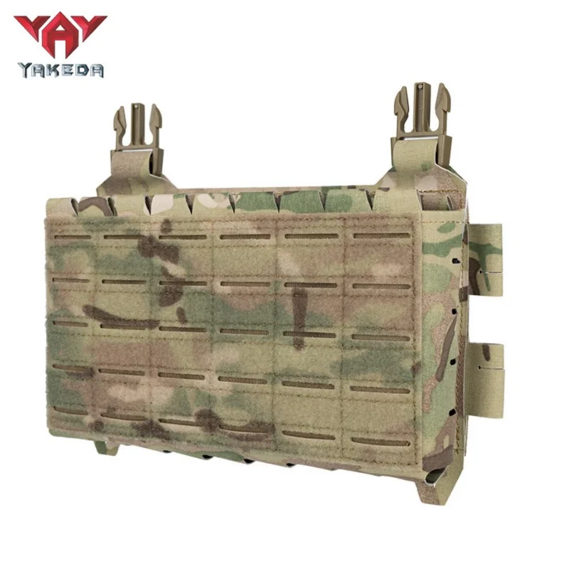 Panel frontal MOLLE táctico portacargadores doble capa - imagen 5