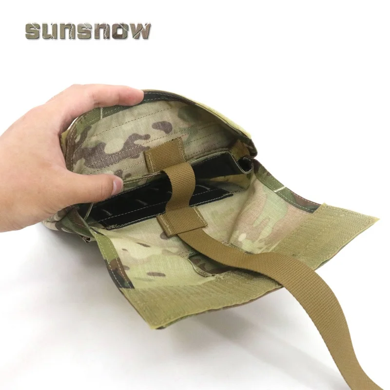 Chaleco táctico EI JPC AVS con panel lateral MOLLE y bolsa universal - imagen 4