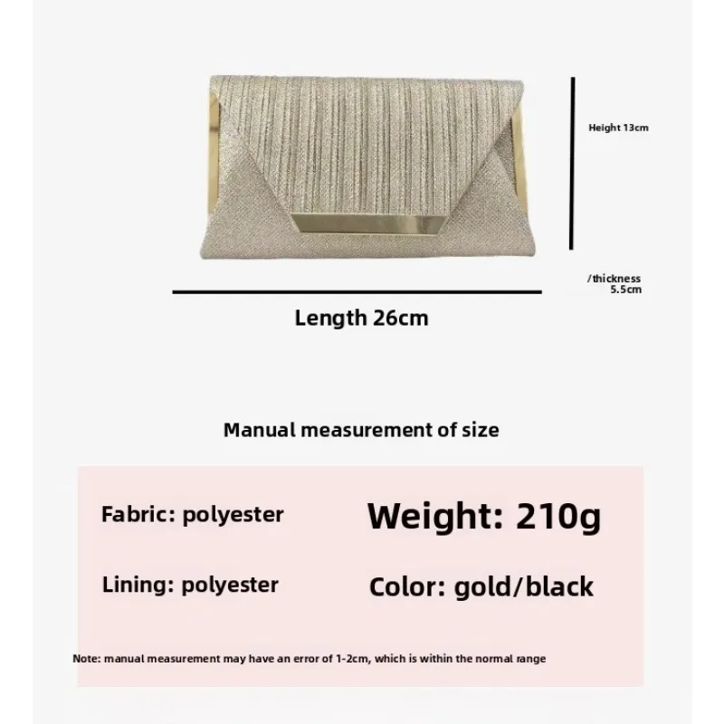 Bolso clutch con bandolera de un solo hombro