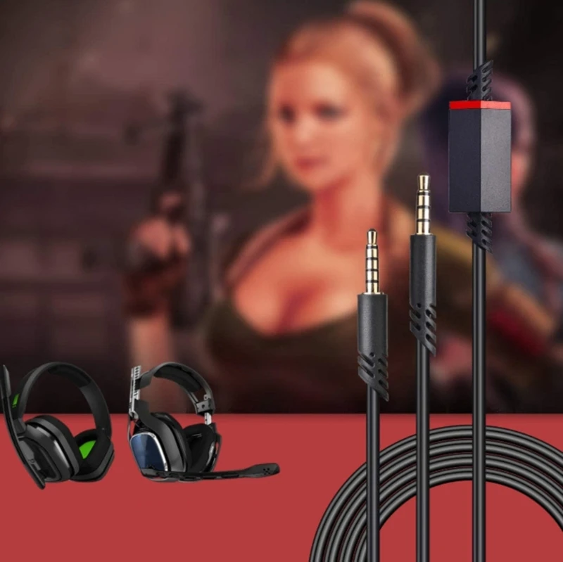 Cable de repuesto jack de audio con silenciador en línea - imagen 3