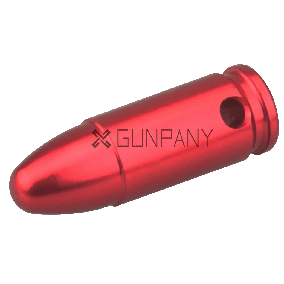 Tapa a presión tipo cartucho falso para pistola 9 mm