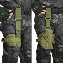 Adaptador MOLLE táctico para funda de pistola muslo universal