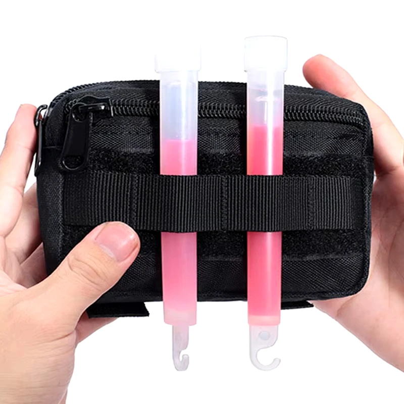 Riñonera táctica EDC doble capa con cinturón MOLLE Oxford - imagen 3