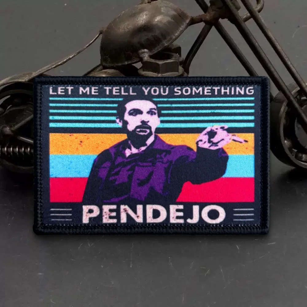 Parche táctico gancho y bucle Jesús Lebowski – divertido para mochila - imagen 2