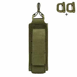 Kit herramientas multiusos táctico MOLLE para chaleco con bolsa