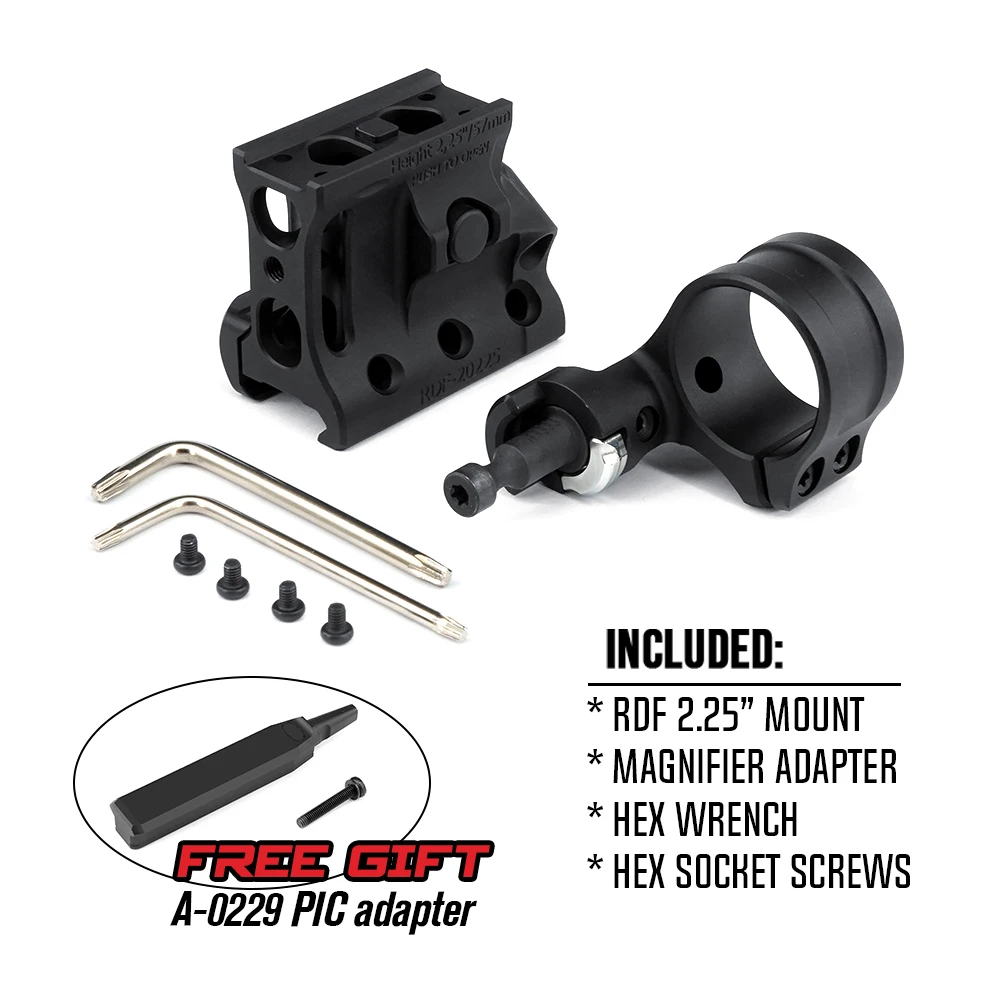 Montaje Hydra Mount para integrar red dot y accesorios