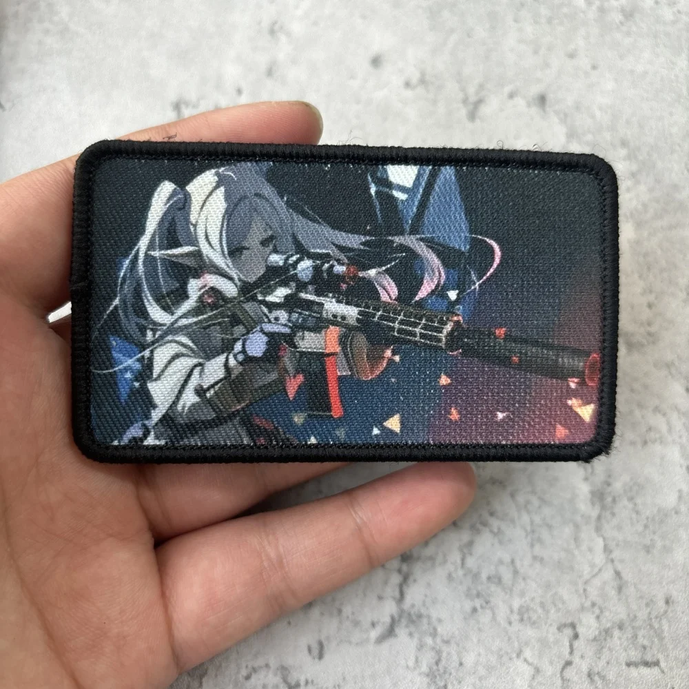 Parche táctico velcro con diseño anime – Para chaleco o mochila