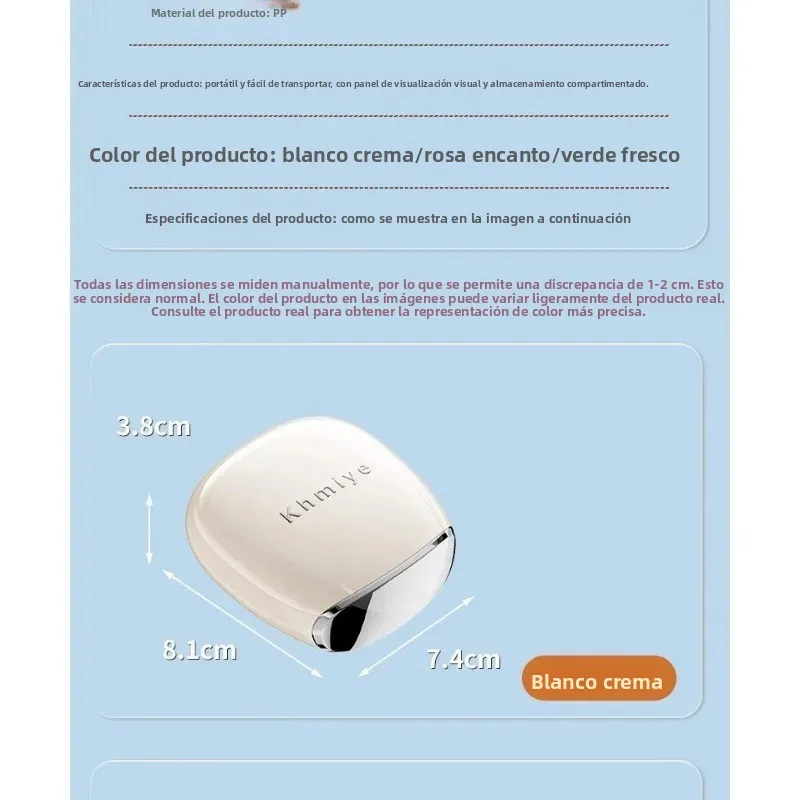 Botiquín estanco portátil sellado para medicamentos y vitaminas