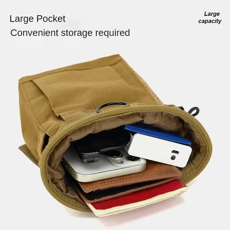 Bolsa de almacenamiento MOLLE compacta para exterior duradera - imagen 4