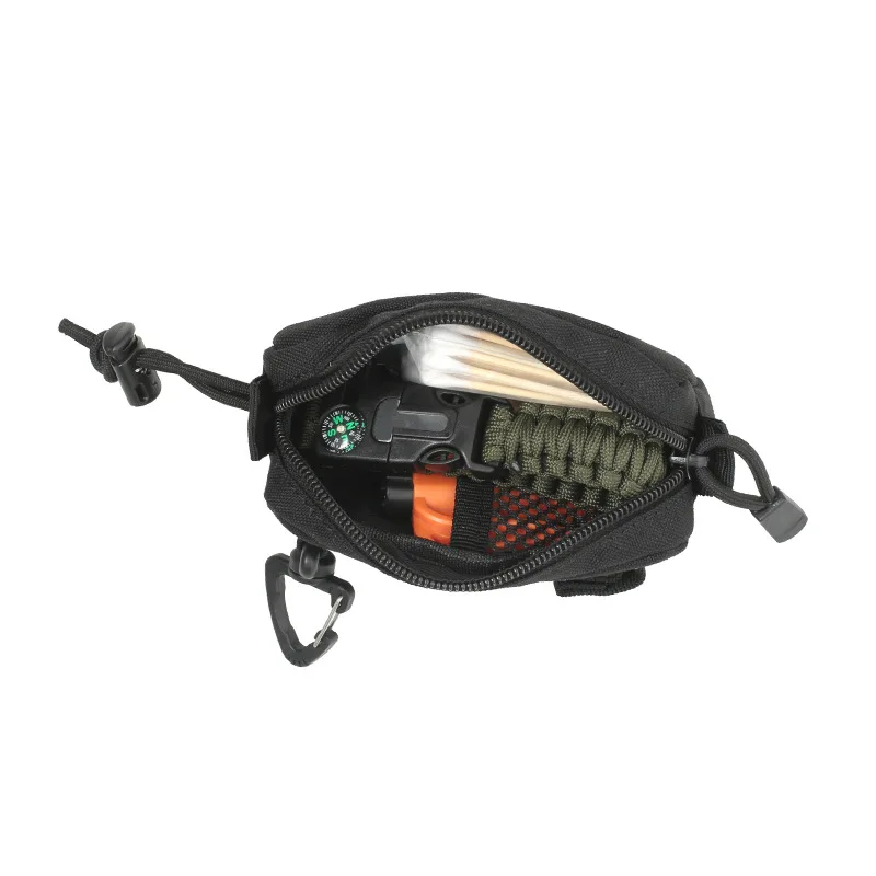 Bolsa táctica MOLLE mini EDC riñonera organizadora de herramientas - imagen 5