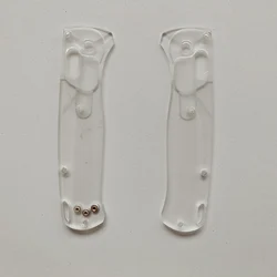 Benchmade Bugout cuchillo plegable CNC mango acrílico transparente