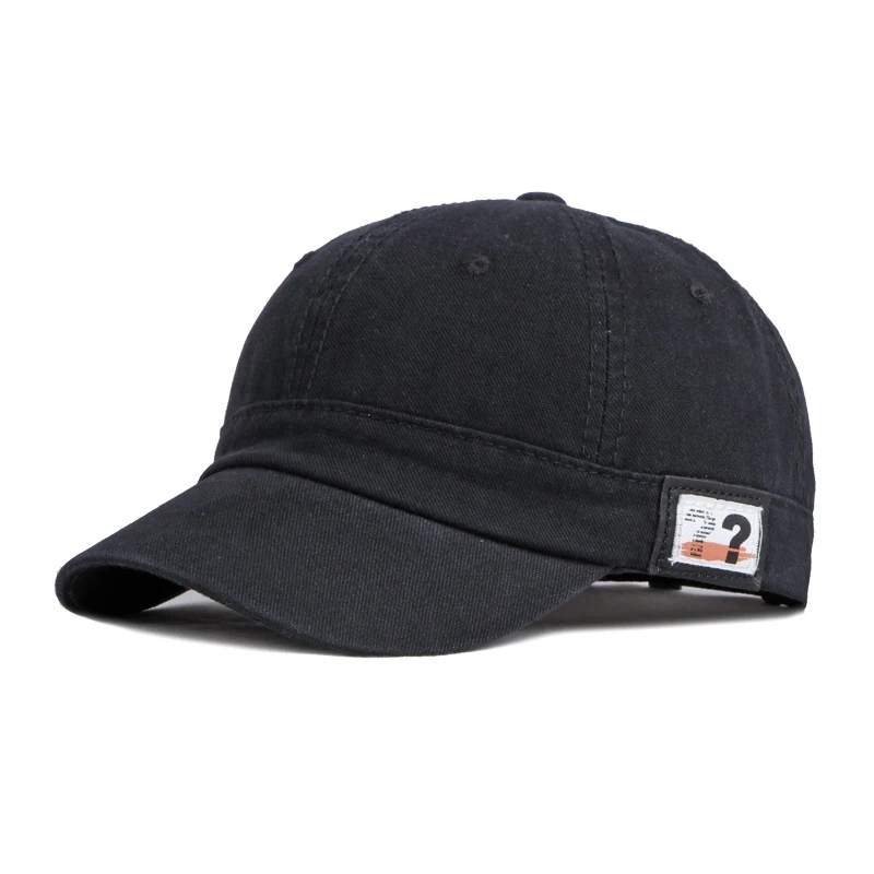 Gorra de camionero ala corta de algodón – exterior parasol