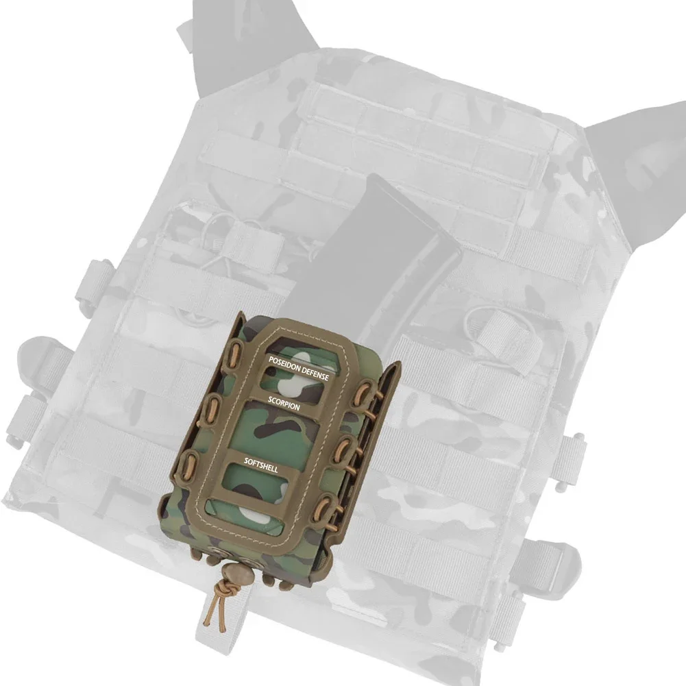 Portacargadores táctico Scorpion Softshell 2.0 MOLLE para rifle - imagen 3