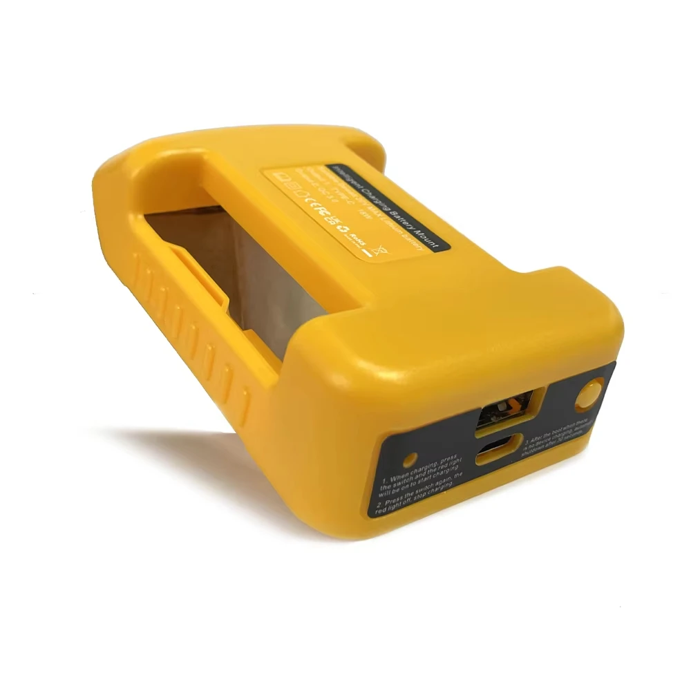 DeWalt 18V adaptador cargador USB-C para cinturón de trabajo