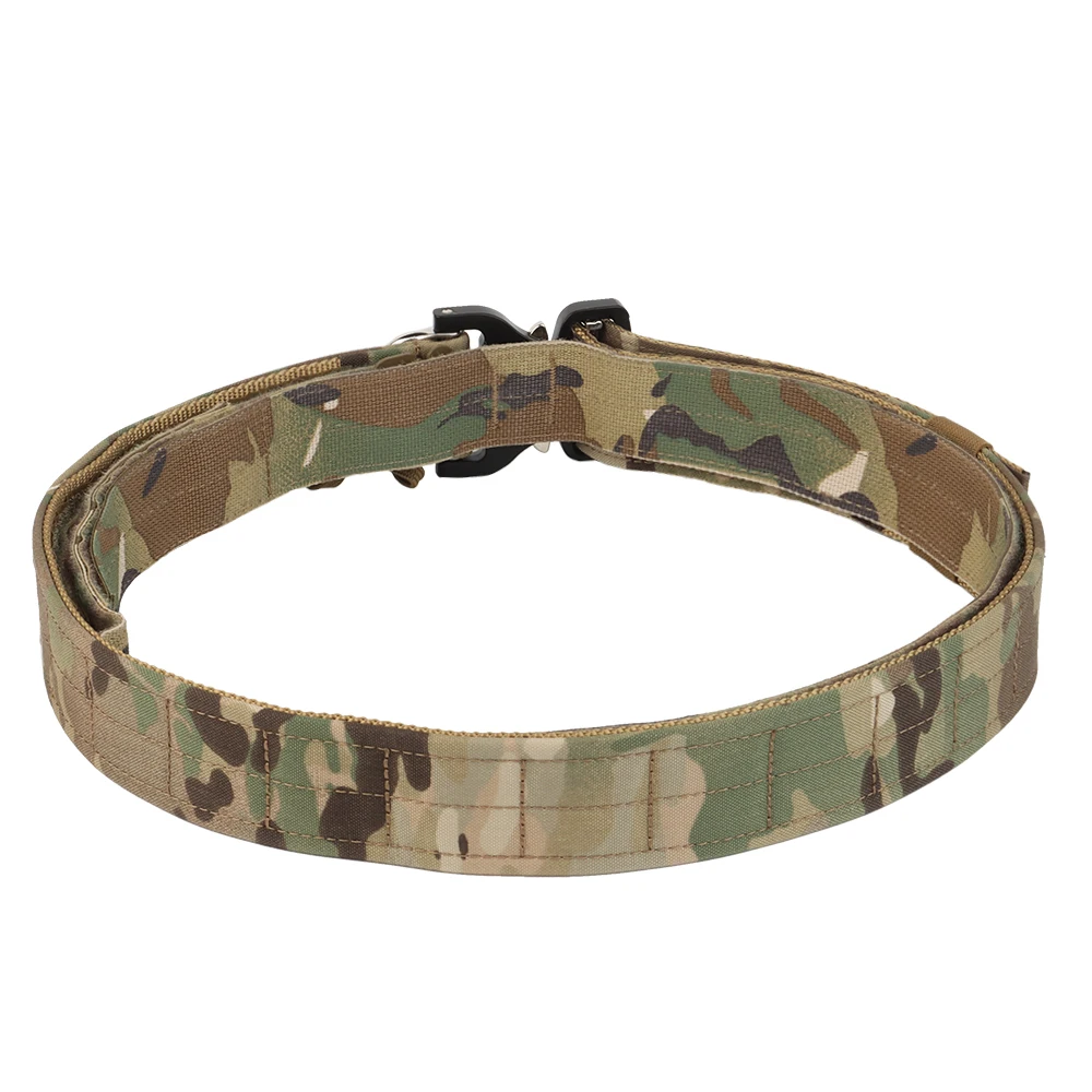 Cinturón táctico MOLLE doble capa liberación rápida para airsoft - imagen 5