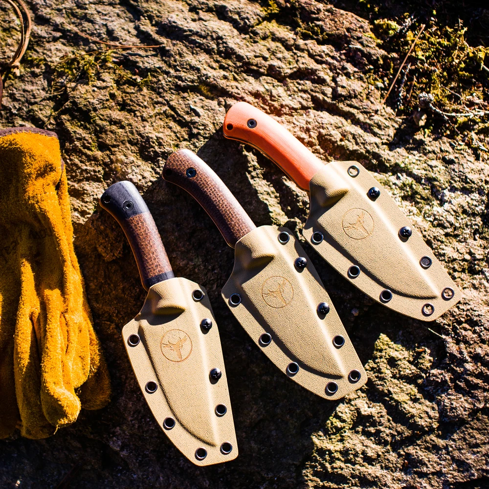 LEINGREN Spark cuchillo de supervivencia hoja fija con funda - imagen 4