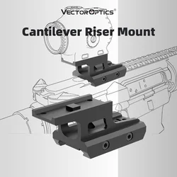 Soporte de sillín cantilever Picatinny aluminio ligero