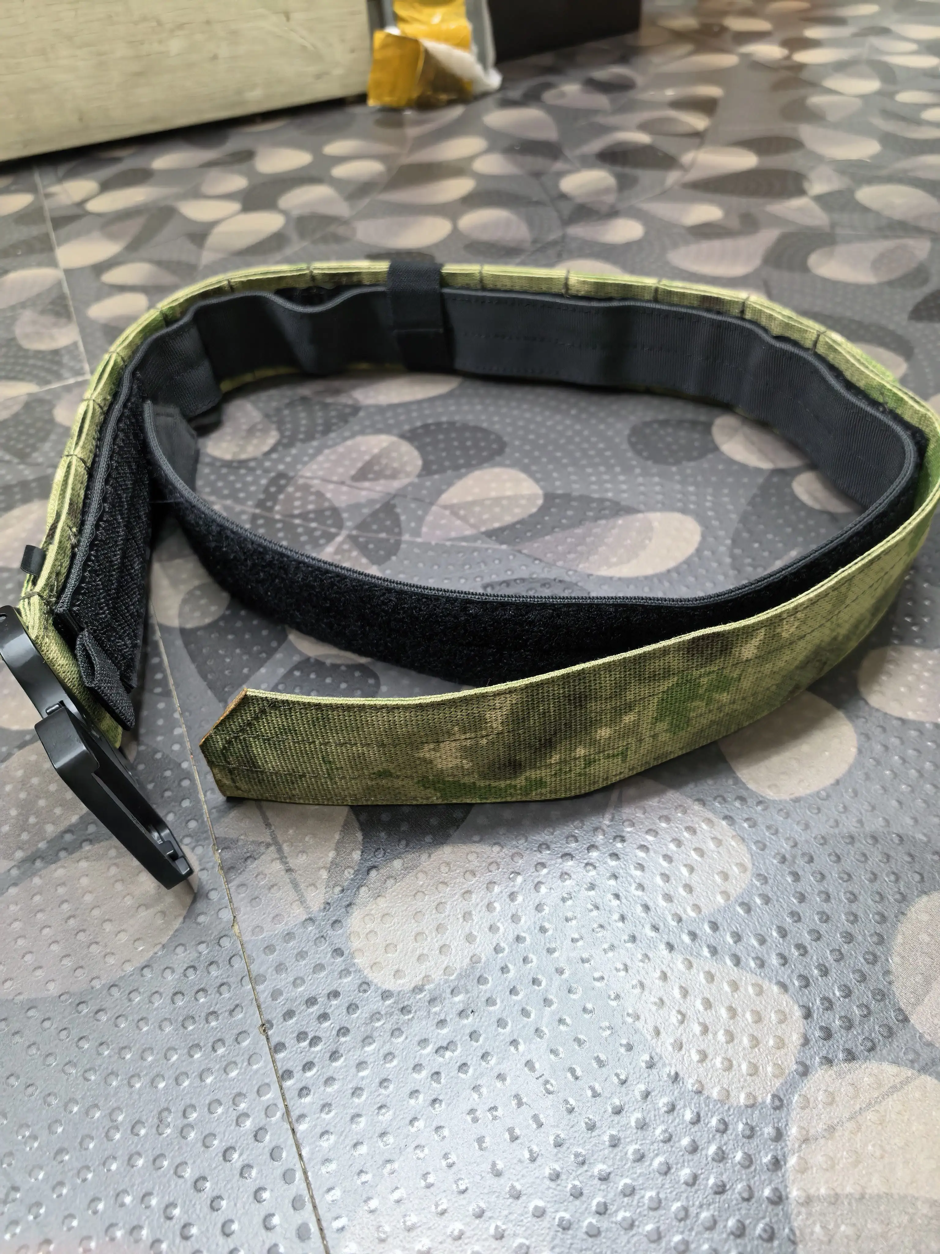 Cinturón táctico liberación rápida EMR/ATFG camuflaje ucraniano-ruso - imagen 2