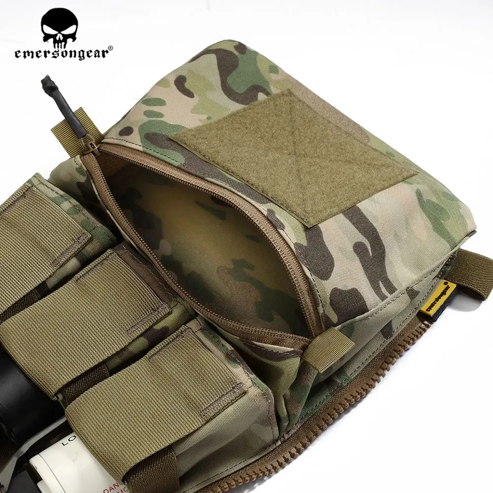 Emersongear V5 Panel Trasero Táctico con Bolsillo GP y Solapa FCPC - imagen 2