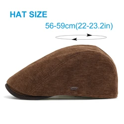 Gorra vendedor de periódicos retro plana con visera ajustable