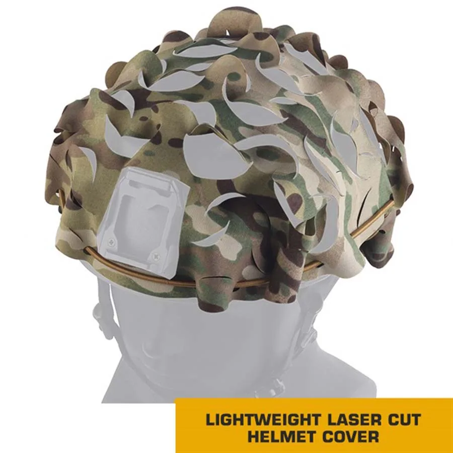 Cubierta de casco ligera con corte láser camuflaje tridimensional