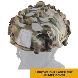 Cubierta de casco ligera con corte láser camuflaje tridimensional