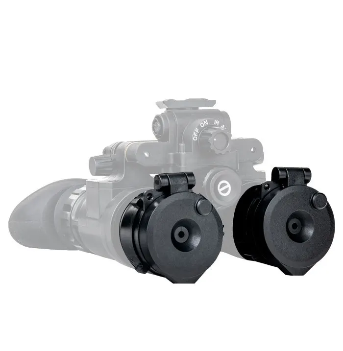 Vista lateral de la tapa de protección NVG con diafragma