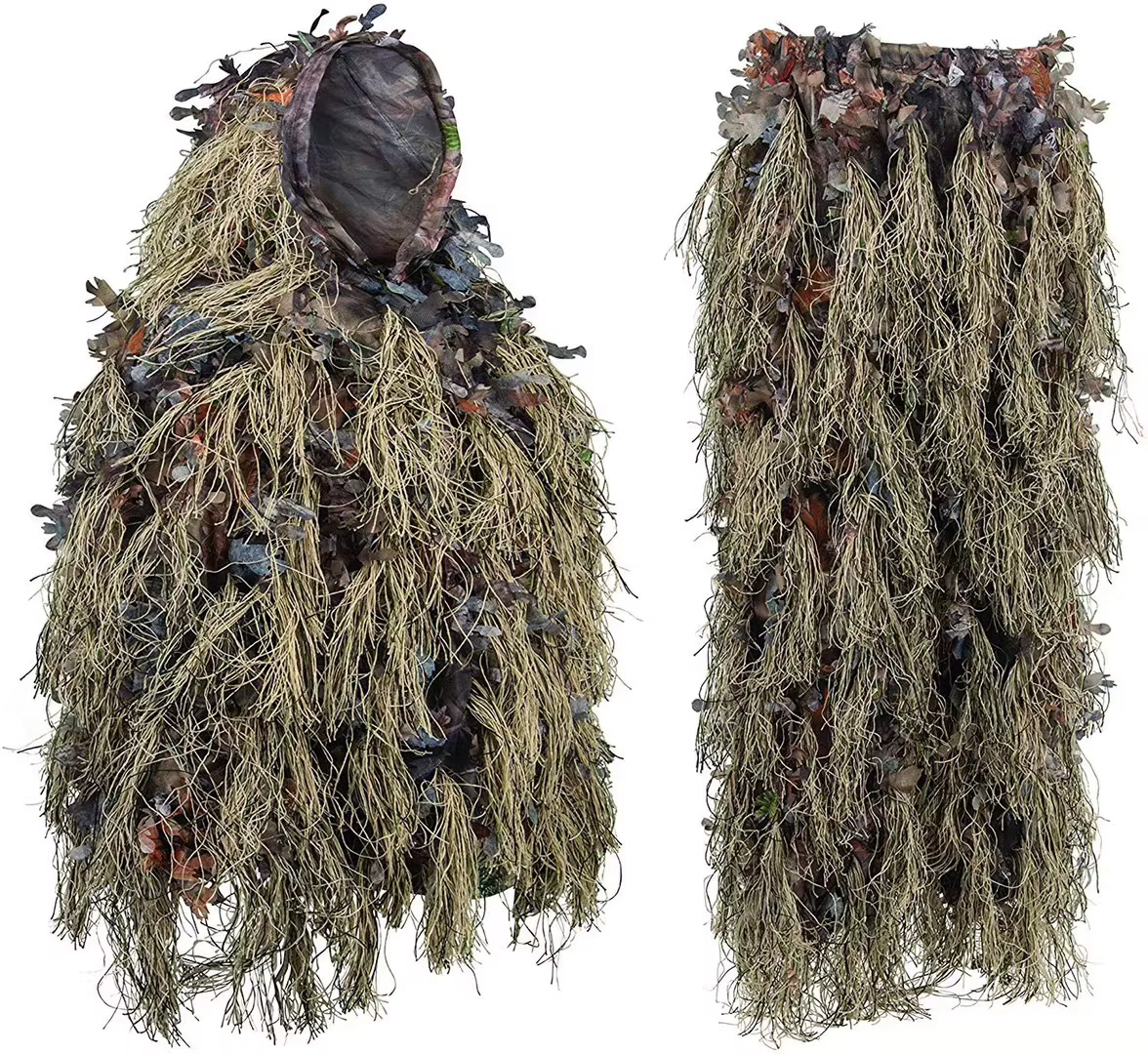 Geely Woodland 3D Traje Ghillie – Camuflaje biónico para caza - imagen 4