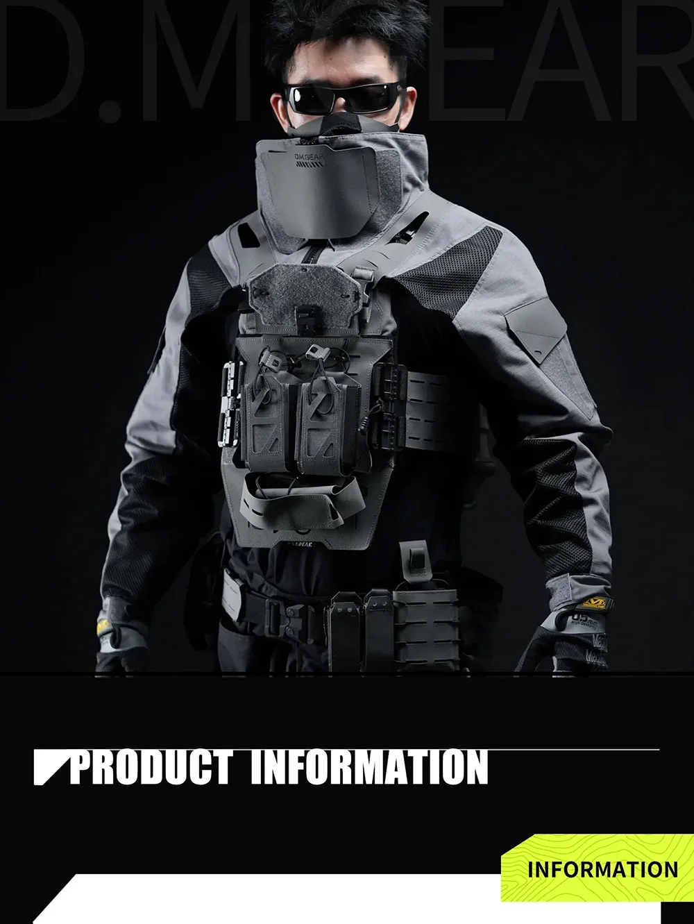 Uniforme táctico DMgear camuflaje manga larga