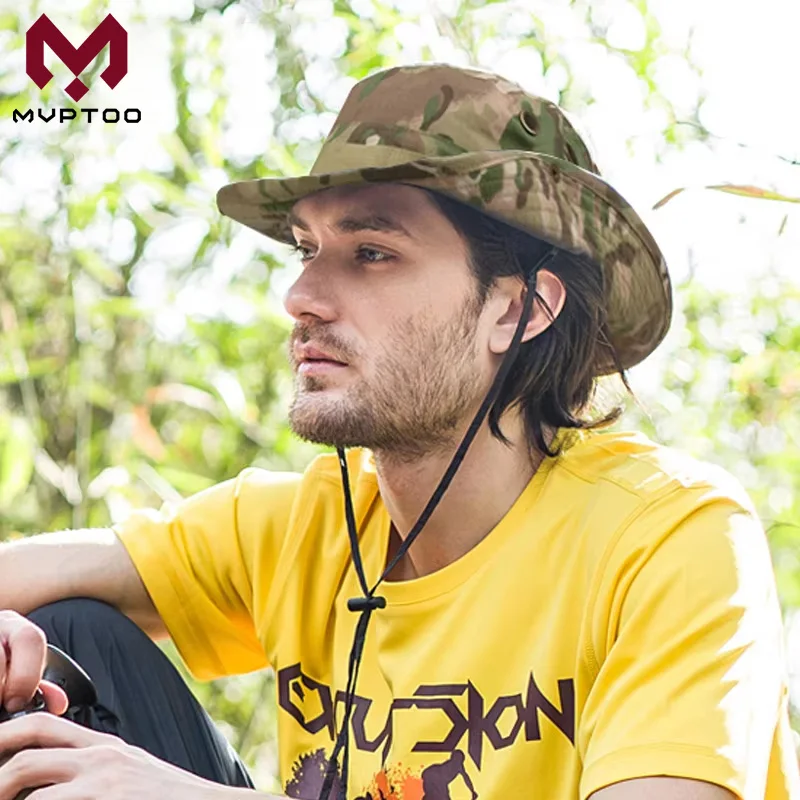 JIUSUYI Boonie Táctico Camouflage – Airsoft Caza Verano - imagen 2