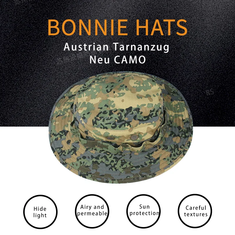 Tarnanzug Neu: sombrero militar camuflaje ripstop impermeable IR - imagen 2