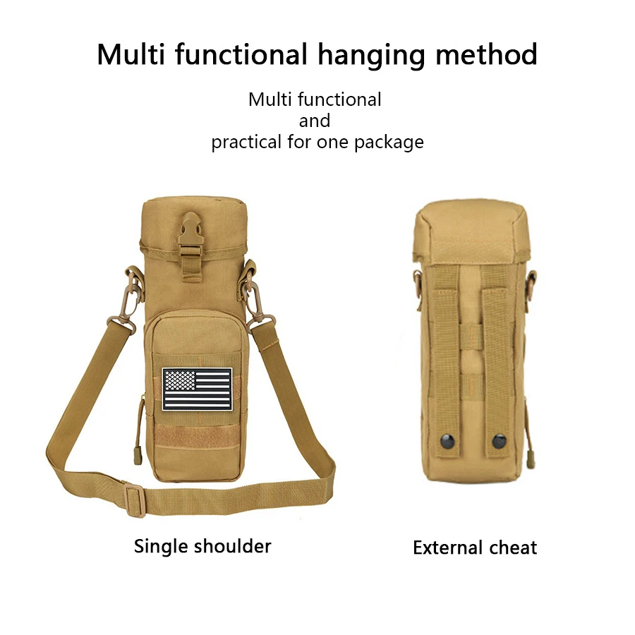 Bolsillo frontal auxiliar para accesorios