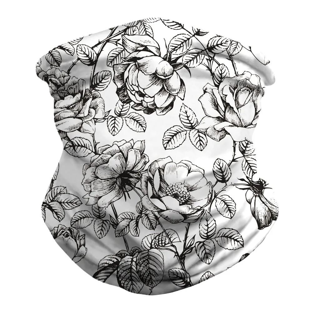 Bandana táctica transpirable sin costuras y calentador de cuello