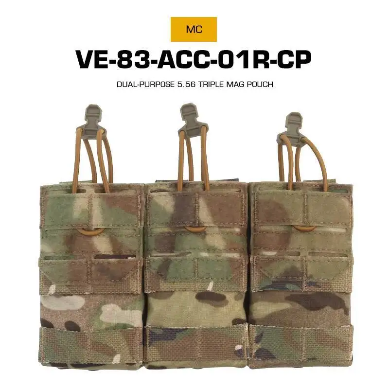 Bolsa portacargadores MOLLE doble para 3 cargadores de 5,56 mm - imagen 5