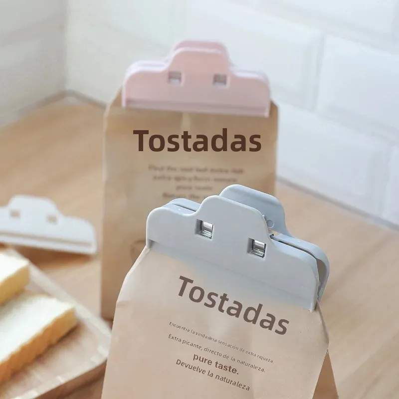 Clip sellador de bolsas resistente a la humedad para aperitivos - imagen 4